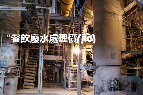 “餐飲廢水處理價(jià)格親民，環(huán)保新選擇，綠色以后更可期！”